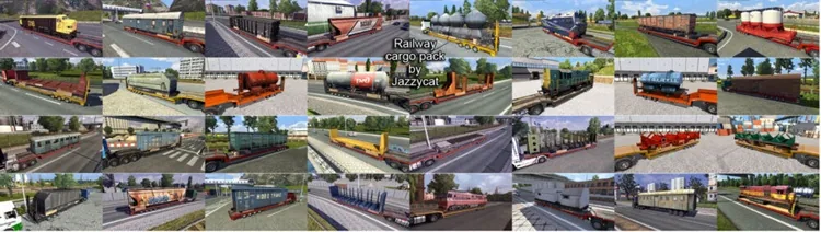 ETS2 Railway Cargo Pack V4.6.4 (1.58) ETS2 Railway Cargo Pack V4.6.4 (1.58)
