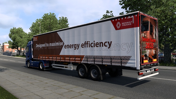 ETS2 1.58 – Renault Smart Racer Trailer Skin V1.0
