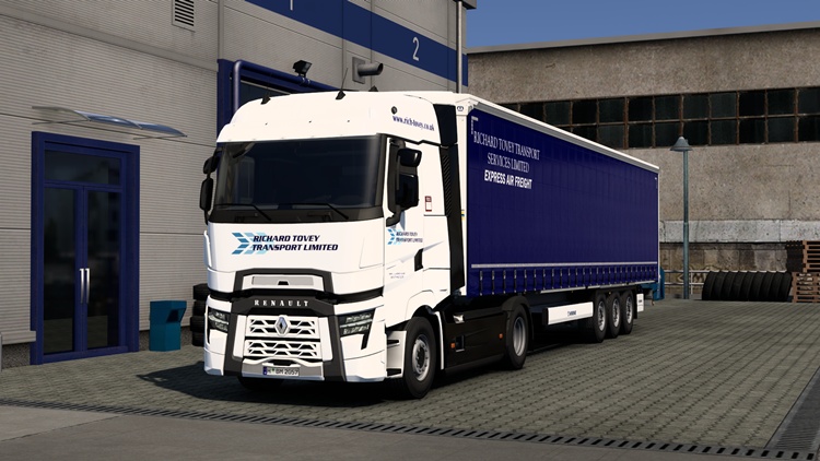 ETS2 1.58 – Richard Tovey Transport Skin V1.0