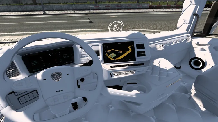 ETS2 1.57 – Scania New Gen 770 White Interior