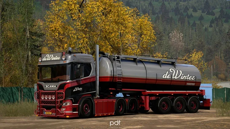 ETS2 1.57 – Scania R500 De Winter + Trailer V1.0