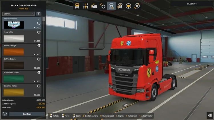 ETS2 1.58 – Scania S and Krone Profiliner Ferrari Skin V1.0 ETS2 1.58 – Scania S and Krone Profiliner Ferrari Skin V1.0