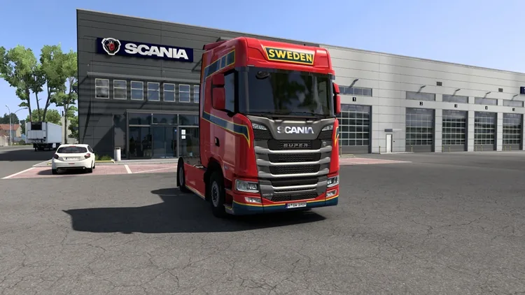 ETS2 1.58 – Scania S Sweden Skin V1.2