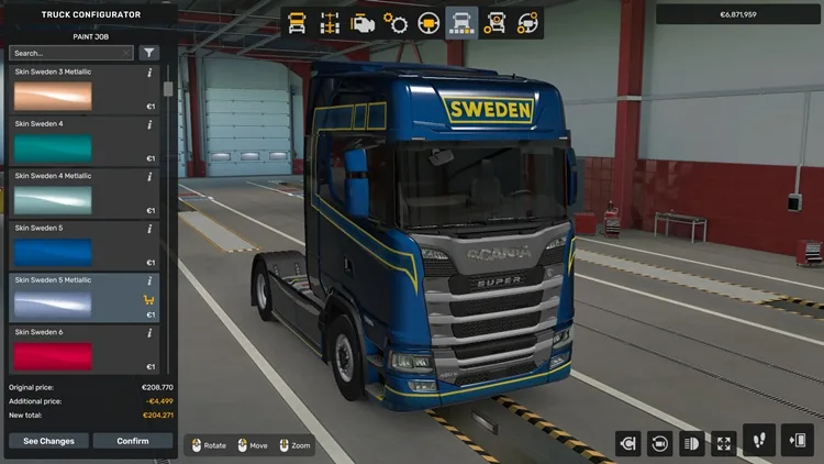 ETS2 1.58 – Scania S Sweden Skin V1.2