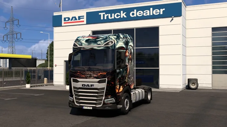 ETS2 1.58 – Daf 2021 NGD Death Skin V1.0 ETS2 1.58 – Daf 2021 NGD Death Skin V1.0