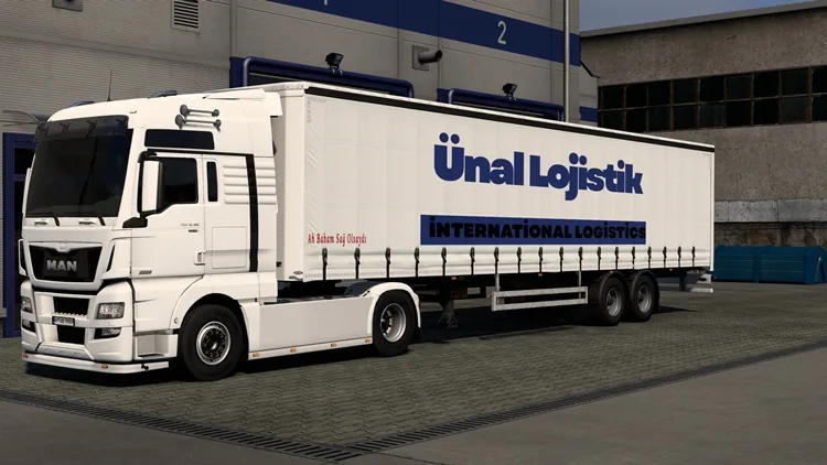 ETS2 1.57 – Unal Lojistik Trailer Skin ETS2 1.57 – Unal Lojistik Trailer Skin
