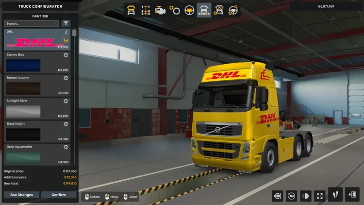ETS2 1.57 – Volvo FH 1/2/3 DHL Skins ETS2 1.57 – Volvo FH 1/2/3 DHL Skins