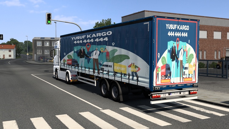 ETS2 1.57 – Yusuf Kargo Skin Mod