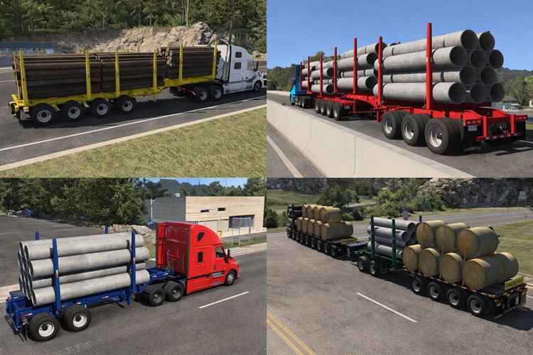 ATS Arctic Logging Trailers V8.0 (1.58)