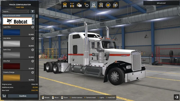 ATS Kenworth W900 Bobcat Skin & Mudflap Pack 1.58 ATS Kenworth W900 Bobcat Skin & Mudflap Pack 1.58