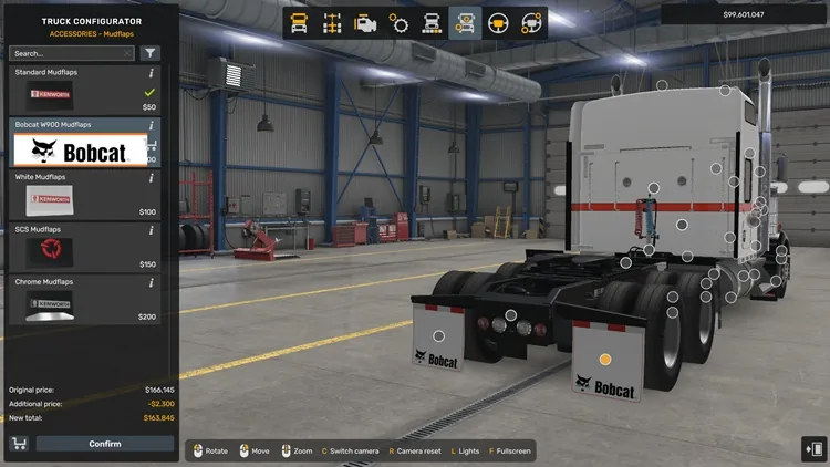 ATS Kenworth W900 Bobcat Skin & Mudflap Pack 1.58 ATS Kenworth W900 Bobcat Skin & Mudflap Pack 1.58