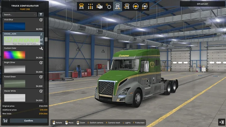 ATS 1.58 – Krone Agriculture Skinpack ATS 1.58 – Krone Agriculture Skinpack