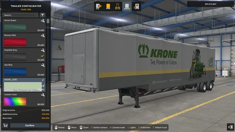 ATS 1.58 – Krone Agriculture Skinpack ATS 1.58 – Krone Agriculture Skinpack