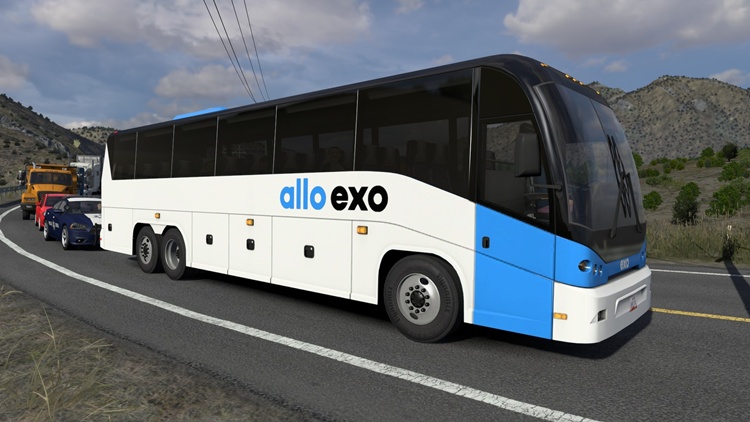 ATS Buses America & Canada Traffic Pack 1.58