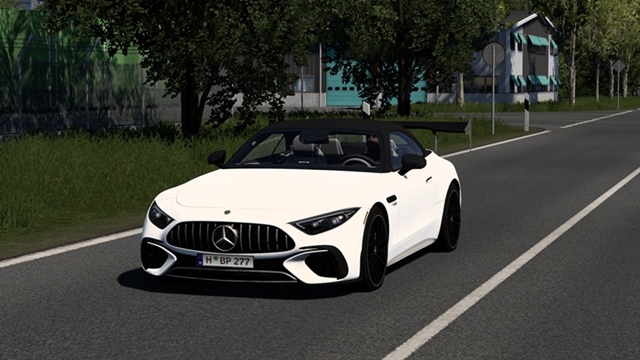 ETS2 1.59 2023 Mercedes SL63 AMG V2.3 ETS2 2023 Mercedes SL63 AMG 01