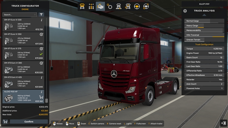 ETS2 900 HP Engine 1.58