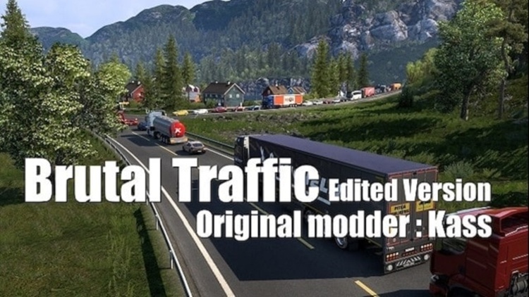ETS2 Brutal Traffic Edited Version V6.5 (1.58)