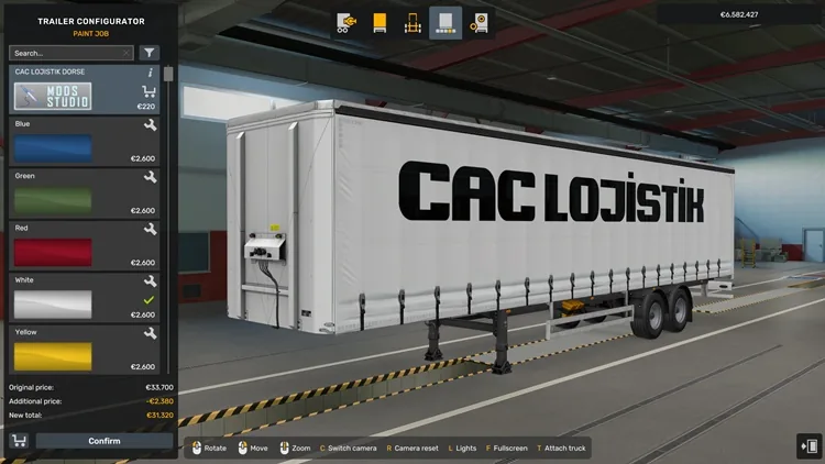 ETS2 1.58 – Cac Logistic Trailer ETS2 1.58 – Cac Logistic Trailer