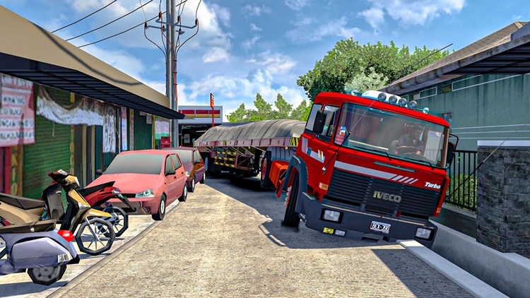 ETS2 Challenging Narrow Roads Map 1.58
