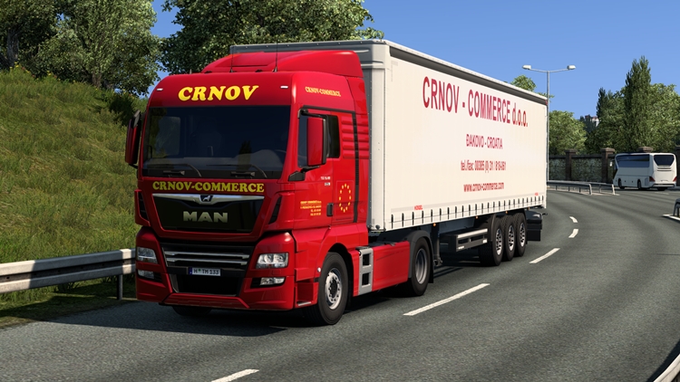 ETS2 Crnov-Commerce D.O.O. Skin Pack V1.0 (1.58)