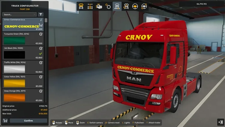 ETS2 Crnov-Commerce D.O.O. Skin Pack V1.0 (1.58) ETS2 Crnov-Commerce D.O.O. Skin Pack V1.0 (1.58)