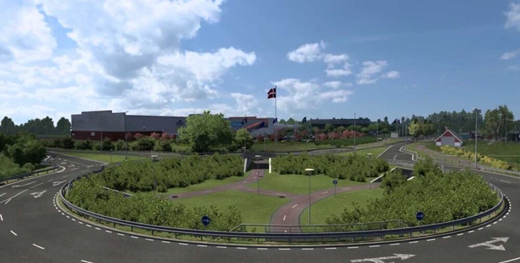 ETS2 Danmark Refined V2.0 Map 1.58