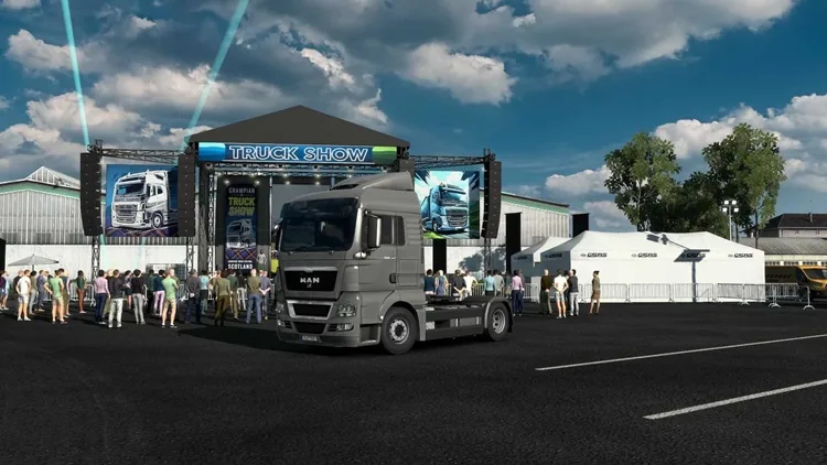ETS2 Dean Sykes Grampian Truck Show V1.0 (1.58)
