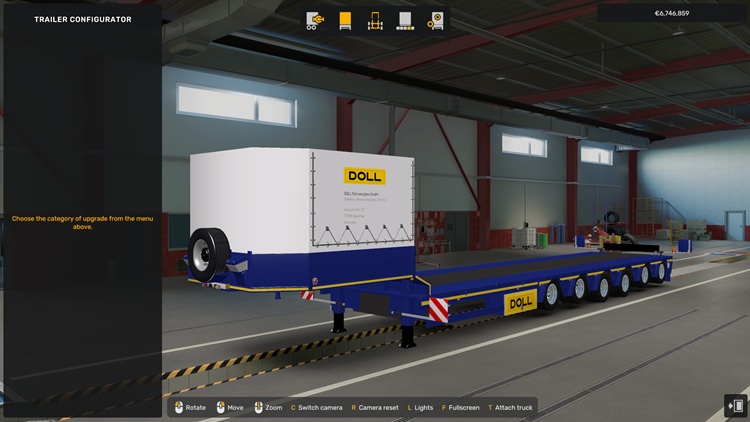 ETS2 Doll Special Transport Trailer V4.0 (1.58)
