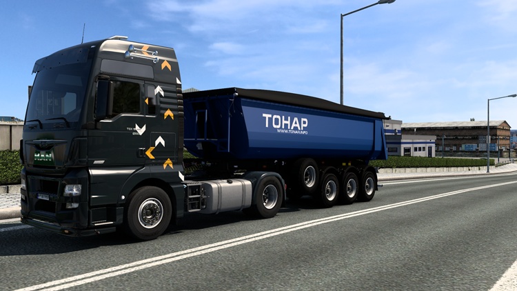 ETS2 Dumper Tonar 9523 Trailer 1.58