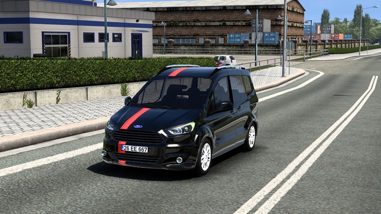 ETS2 Ford Tourneo Courier Mod 1.58