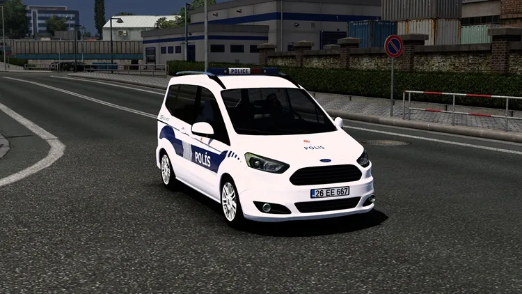ETS2 Ford Tourneo Courier Mod 1.58 ETS2 Ford Tourneo Courier Mod 1.58