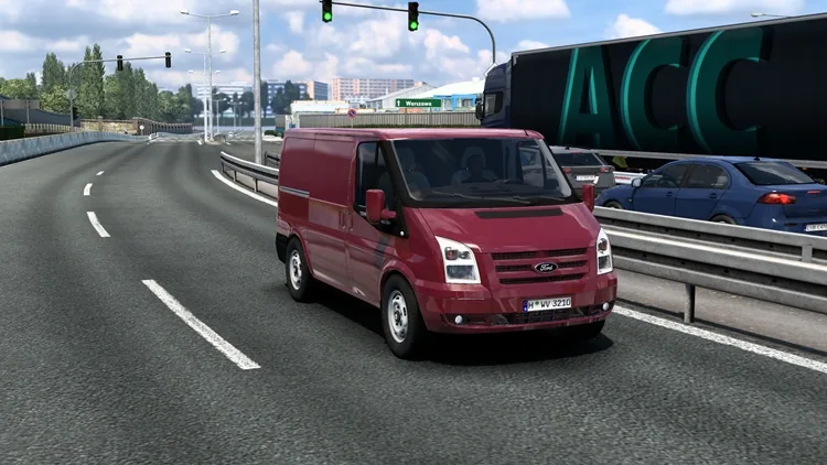 ETS2 Ford Transit MK7 (1.58) ETS2 Ford Transit MK7 (1.58)