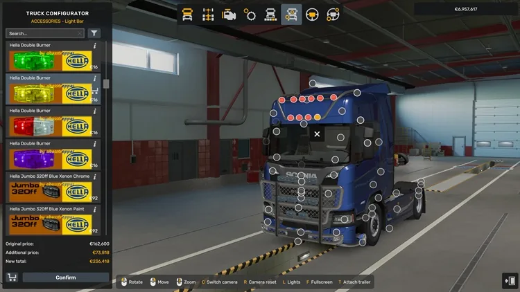 ETS2 Hella Lamp Pack 1.58
