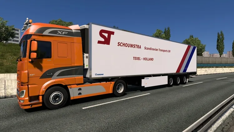 ETS2 Krone Cool Liner Schowstra Trailer 1.58 ETS2 Krone Cool Liner Schowstra Trailer 1.58
