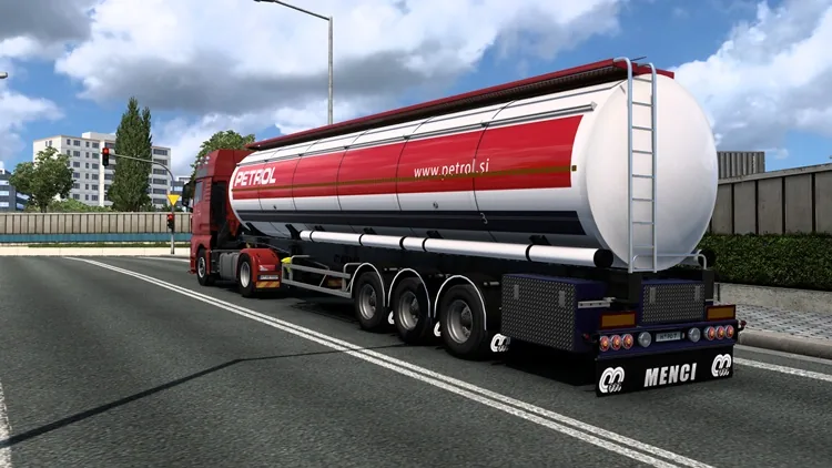 ETS2 Menci Cistern Fuel Trailer 1.58 ETS2 Menci Cistern Fuel Trailer 1.58
