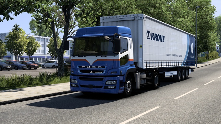 ETS2 Mitsubishi FUSO Super Great V Truck Mod 1.58