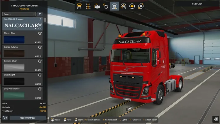 ETS2 Nalcacilar Transport Skin Pack V1.0 (1.58) ETS2 Nalcacilar Transport Skin Pack V1.0 (1.58)