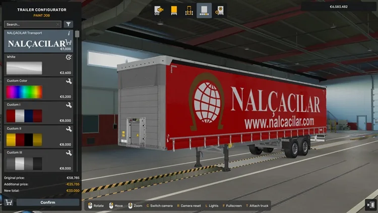 ETS2 Nalcacilar Transport Skin Pack V1.0 (1.58) ETS2 Nalcacilar Transport Skin Pack V1.0 (1.58)