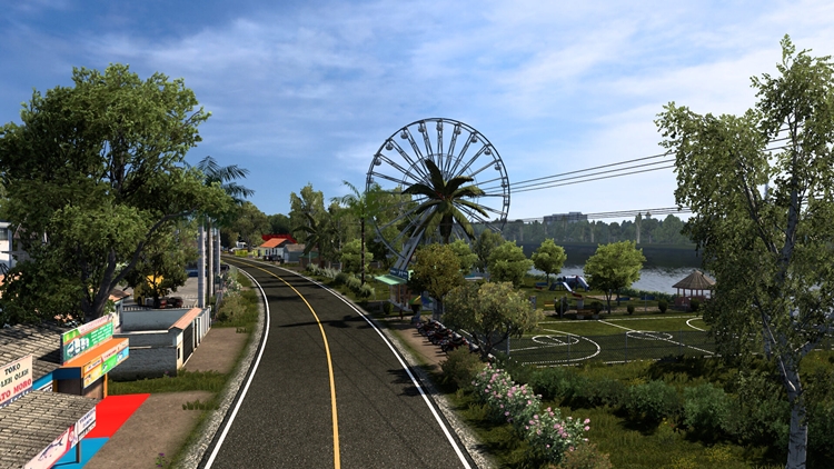 ETS2 New Kalimantan Barat Map V2.0 (1.58)