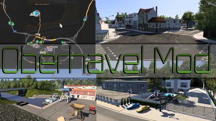 ETS2 Oberhavel Map V1.7.3 (1.58)