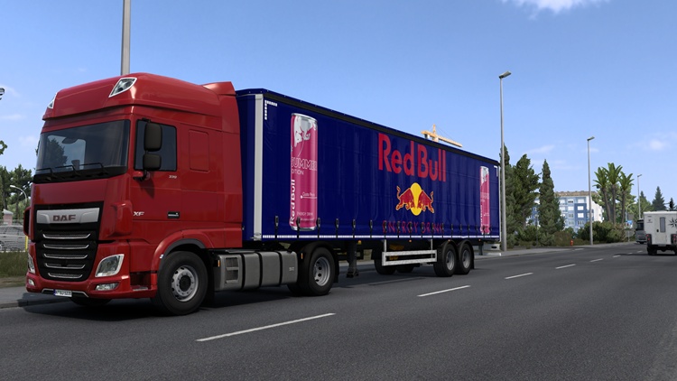ETS2 1.58 – Red Bull Trailer Skin