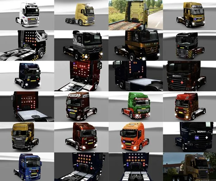 ETS2 Signs On Your Truck & Trailer V1.0.9.50 (1.58)