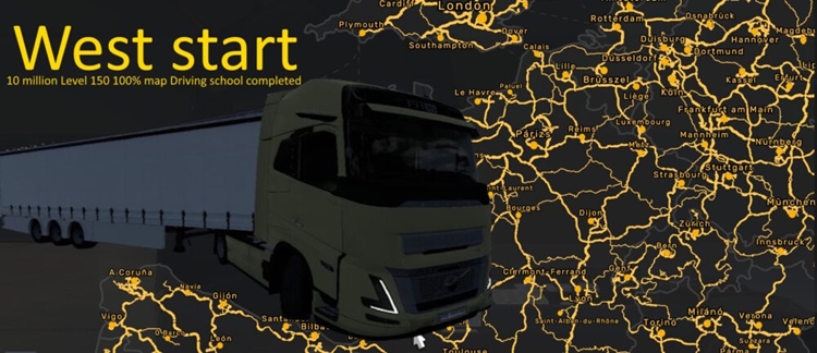 ETS2 Start Calm 1.58