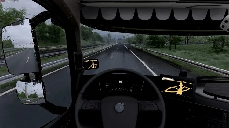 ETS2 TM Realistic Rain with Coating Glass 1.58 ETS2 TM Realistic Rain with Coating Glass 1.58
