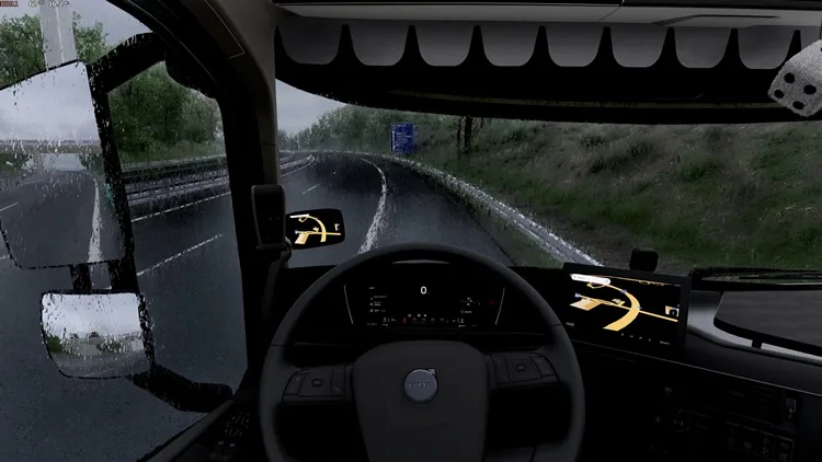 ETS2 TM Realistic Rain with Coating Glass 1.58 ETS2 TM Realistic Rain with Coating Glass 1.58