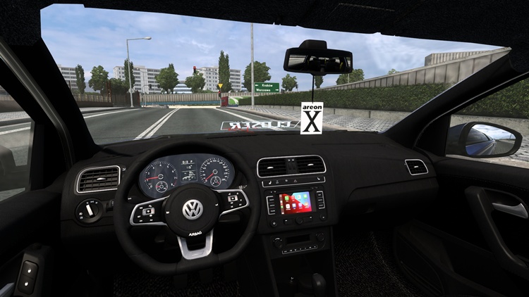 Volkswagen Polo 1.6 TDI interior view