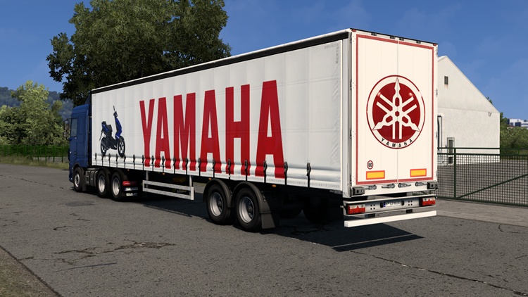 ETS2 Yamaha Trailer Skin 1.58