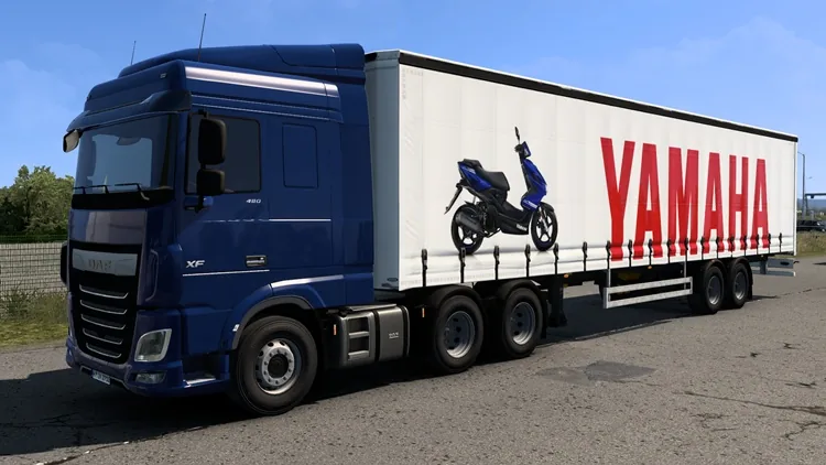ETS2 Yamaha Trailer Skin 1.58 ETS2 Yamaha Trailer Skin 1.58