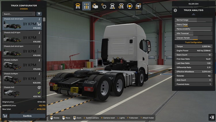 ETS2 Chassis 6xx for Iveco S-Way 1.58