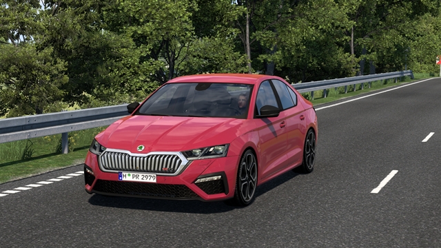 ETS2 1.59 – 2022 Skoda Octavia ETS2 2022 Skoda Octavia Front view